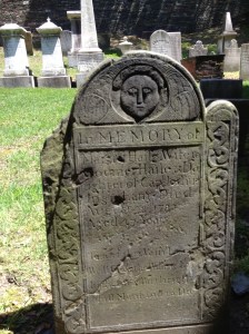 A gravestone of Providence