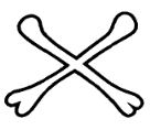 Crossed bones